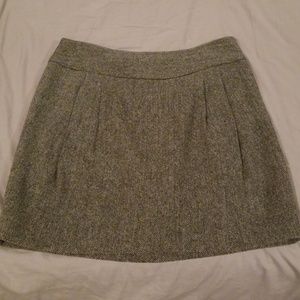 Ann Taylor Loft Wool Mini Skirt